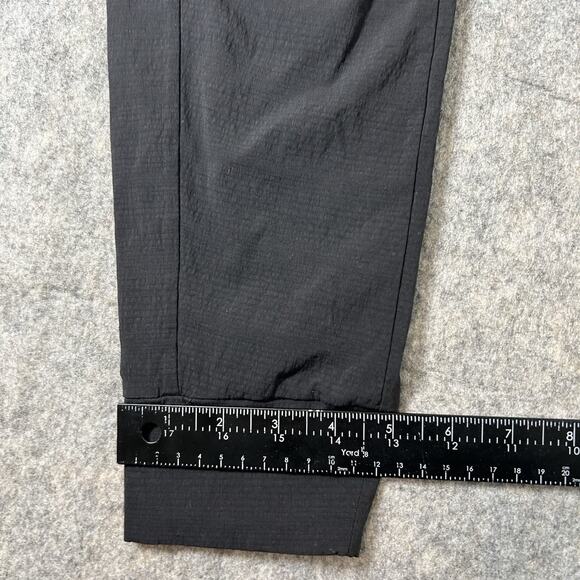 Athleta Pants Womens 0 Black Trekkie North Jogger Nylon Drawstring Zip Pockets - Picture 7 of 9